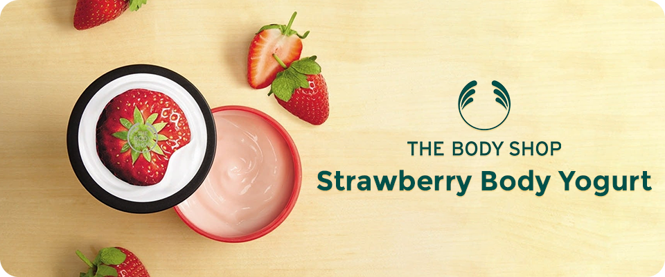 The Body Shop Strawberry Body Yogurt