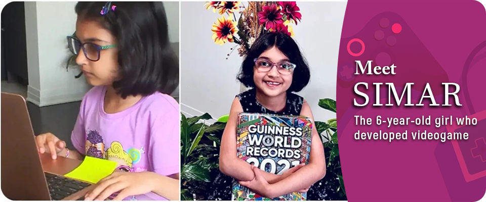 Meet Simar: The 6-year-old Girl Who Developed a Videogame