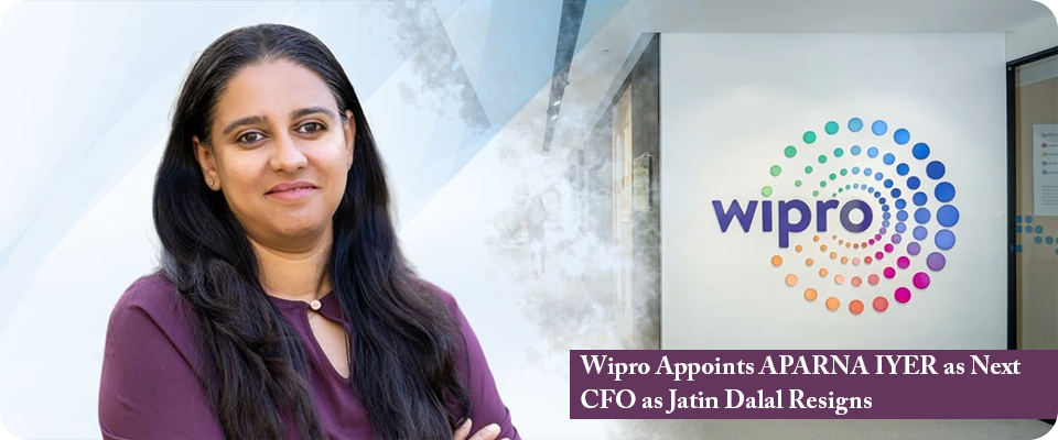 Wipro Appoints Aparna Iyer as Next CFO 