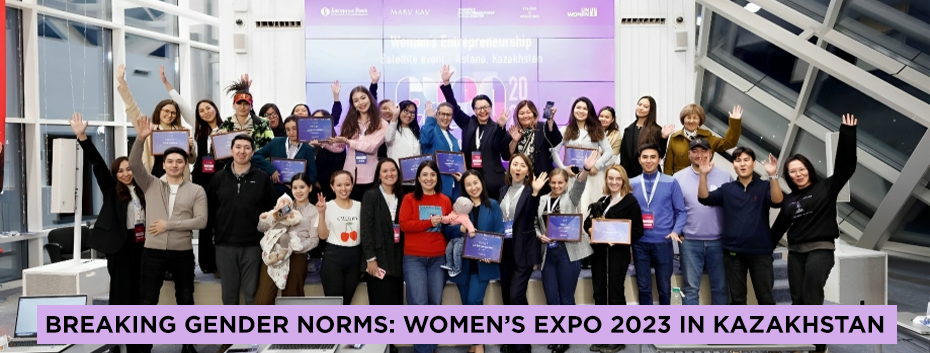 Breaking Gender Norms: Women’s EXPO 2023 in Kazakhstan 