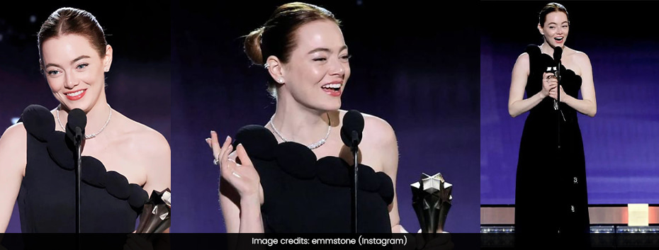 Emma Stone Bags Best Actress Award at Critics Choice Awards