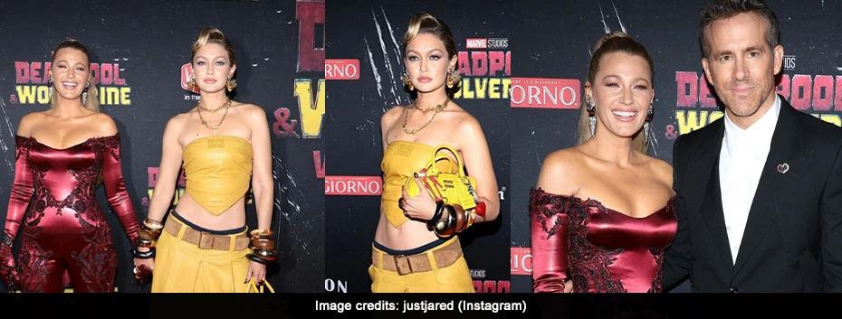 Blake & Gigi Create Style Multiverse at Deadpool & Wolverine Premiere